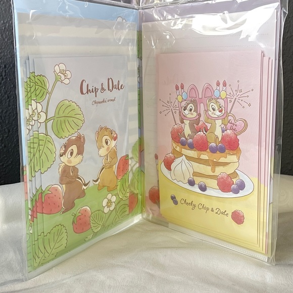 Tokyo Disney Chip ‘n Dale Letter Set - Picture 5 of 5